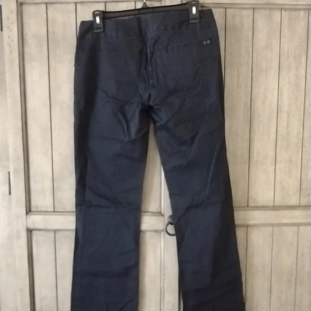 Converse Pinstripe Pants Navy Size 6 - Picture 2 of 4